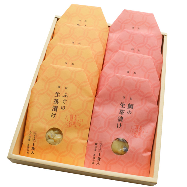 ふぐ・鯛の生茶漬け詰合せ